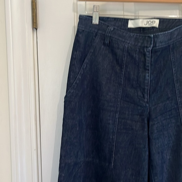 Joe Fresh | Super Wide Leg Dark Wash Trouser Denim Jean Size 6 Casual 90s y2k - Picture 3 of 10